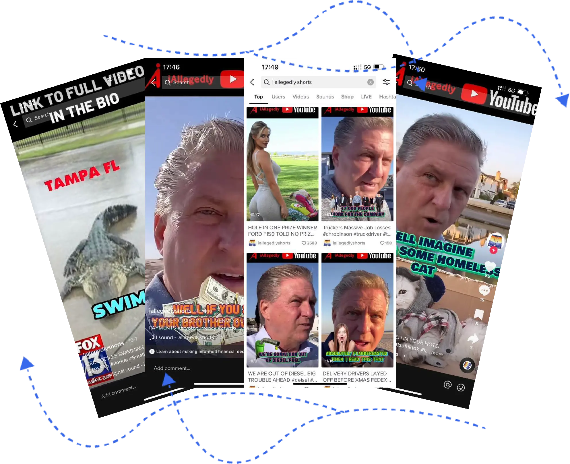 TikTok video shorts editing example